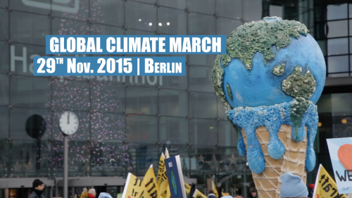 Global Climate March 2015 in Berlin